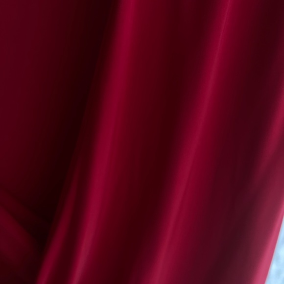 Red bodycon plus size dress - Picture 3 of 3